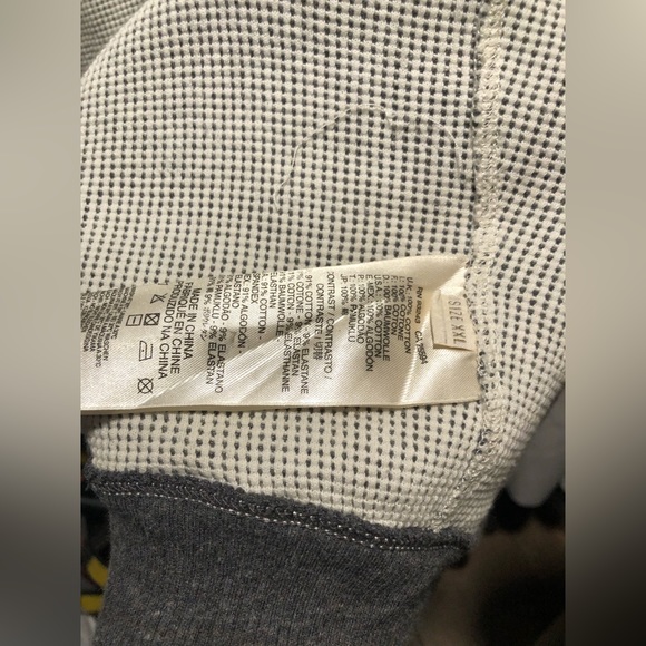 Diesel grey waffle knit zip jacket shawl knit collar XXL - Picture 5 of 14